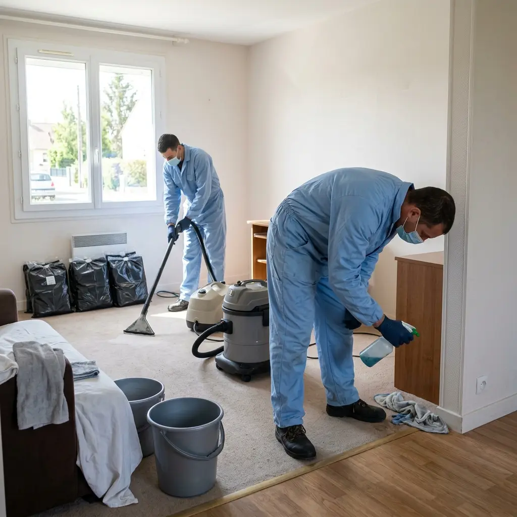 Comportements à adopter avant, pendant et après le nettoyage après crime à Rubelles