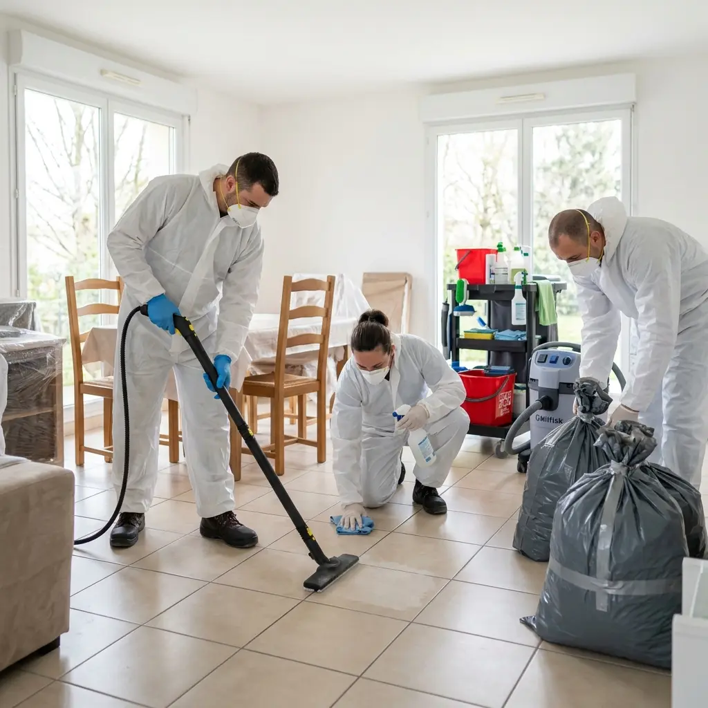 Un protocole technique rigoureux pour une décontamination totale
