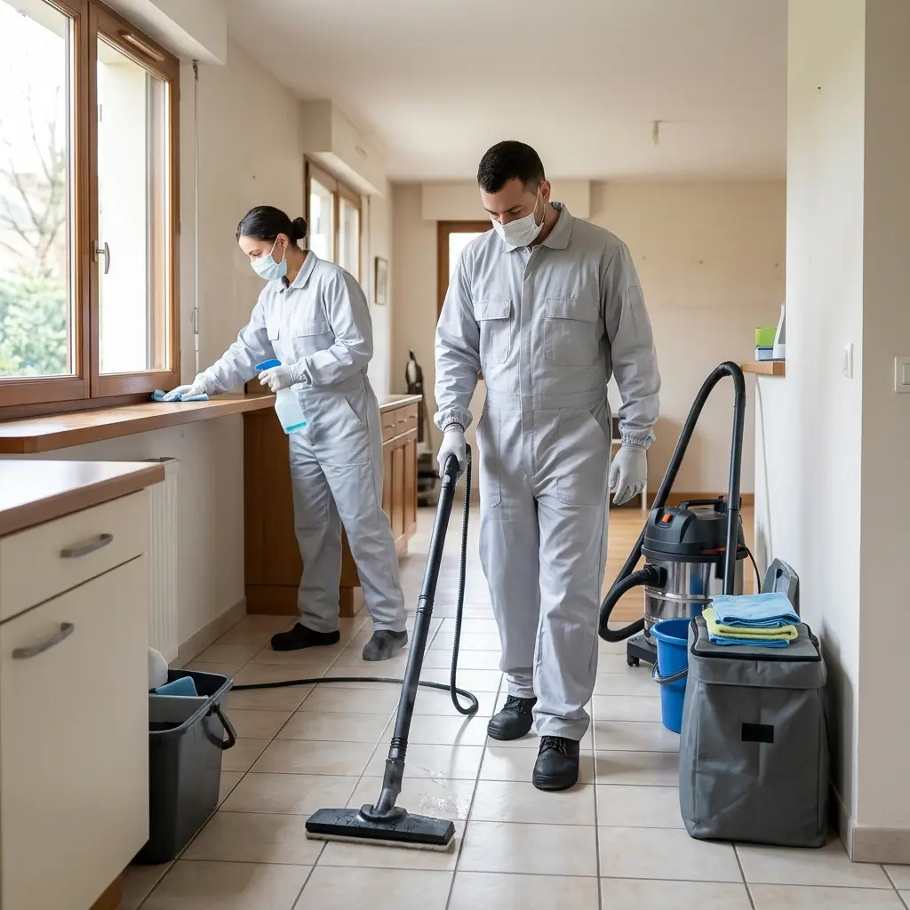 Une technique de décontamination rigoureuse et profonde