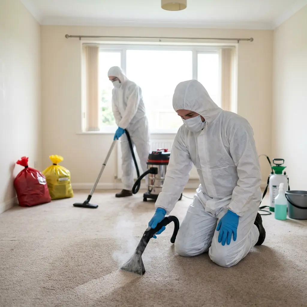 Un protocole de décontamination technique et rigoureux