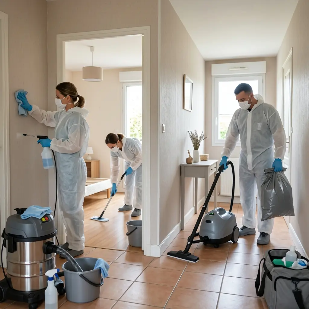Pourquoi nous choisir pour votre nettoyage après crime à Montgeron