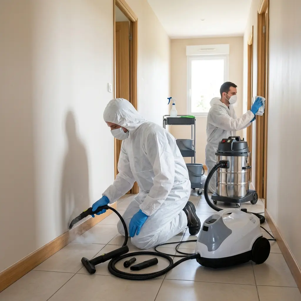 Notre approche technique pour une décontamination réussie