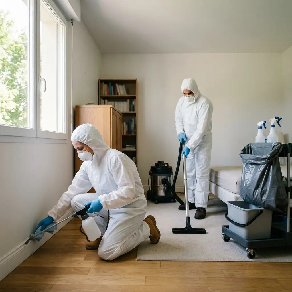 Notre approche professionnelle pour un nettoyage après crime
