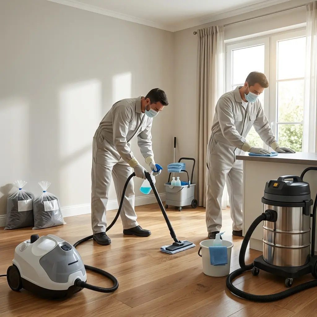 Notre approche technique pour la décontamination