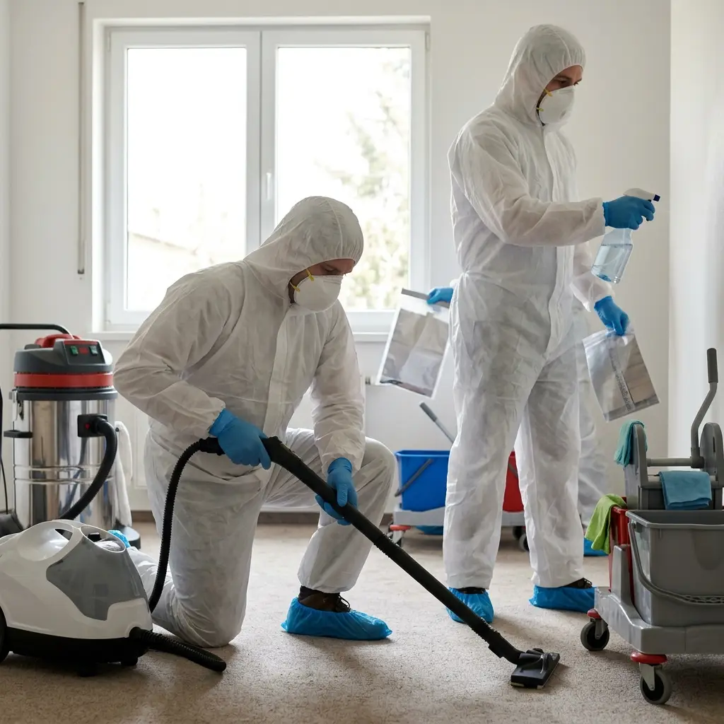 Notre approche pour un nettoyage après crime à Lardy