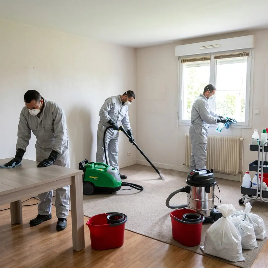 À votre service pour un nettoyage après crime à Égly, sain et sécurisé