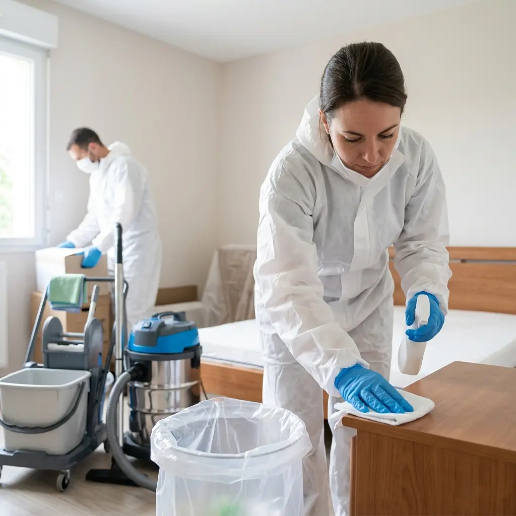 Un service complet hygiénique pour vos espaces après crime à Breuillet