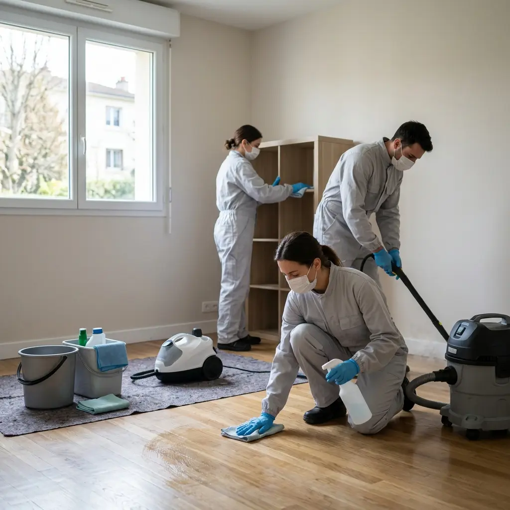 Nous vous accompagnons dans la réhabilitation de votre espace après un crime