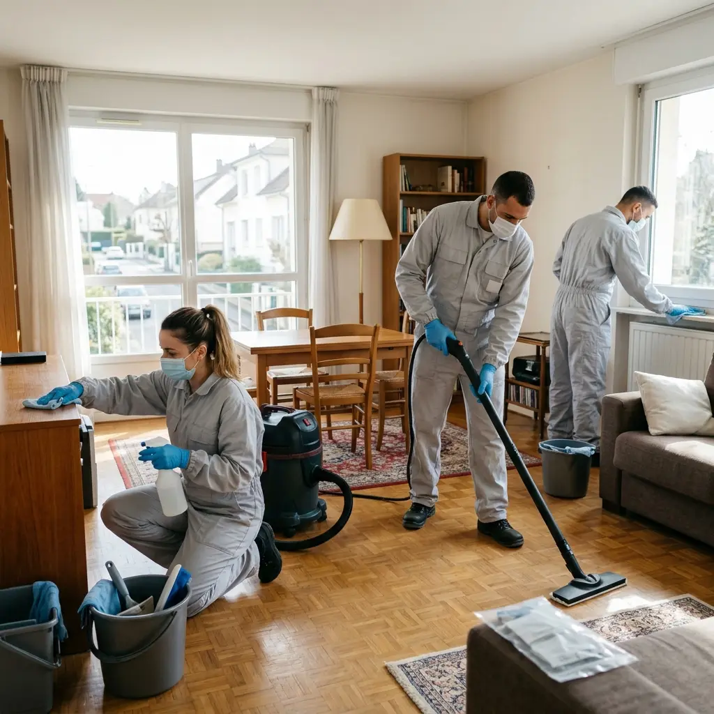 Une technique de nettoyage technique et rigoureuse