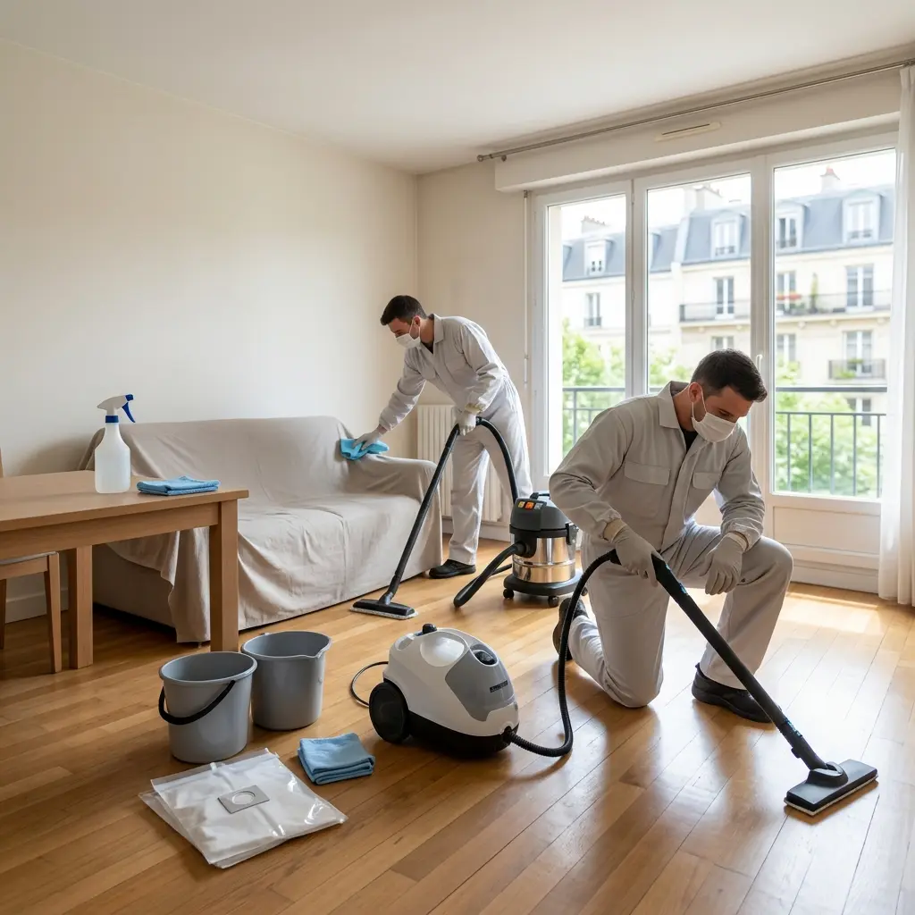 Un protocole de décontamination technique et approfondi