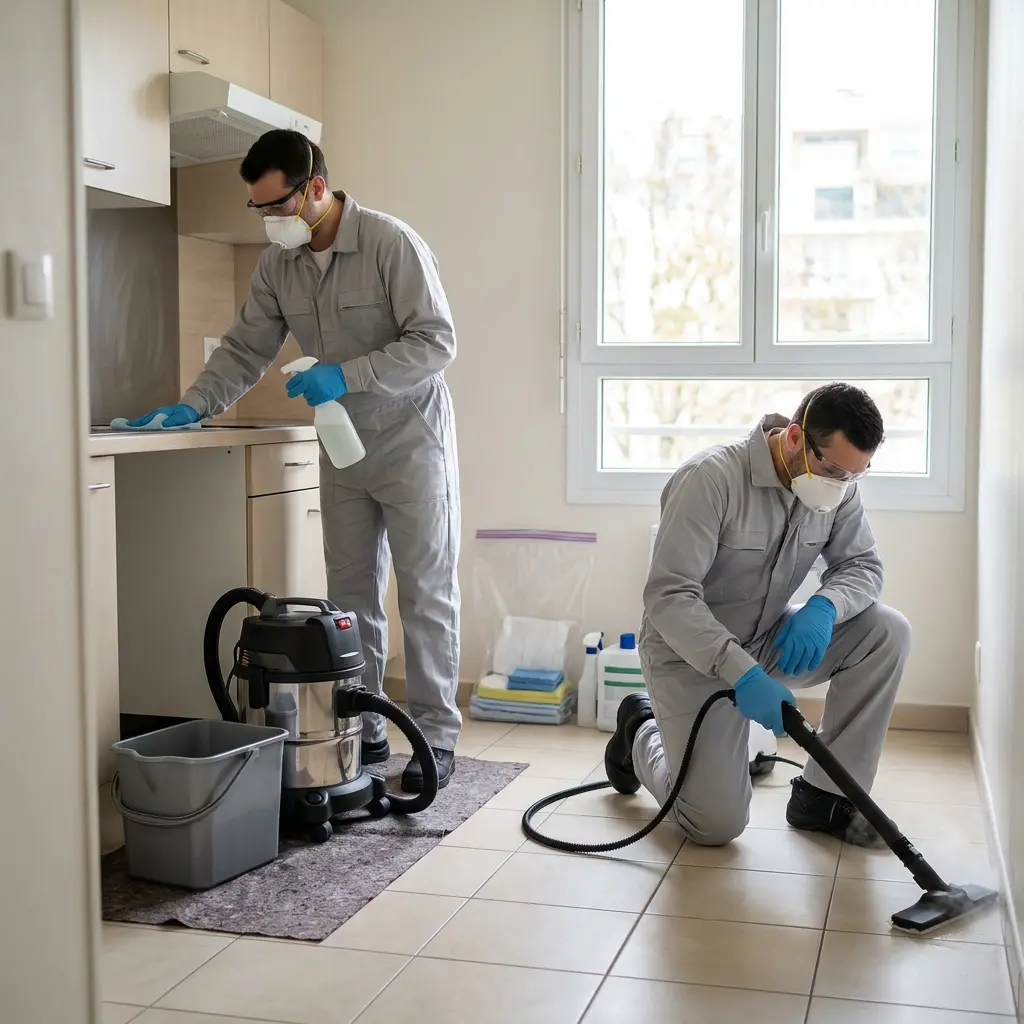 Expertise en nettoyage après crime à Saint-Cloud