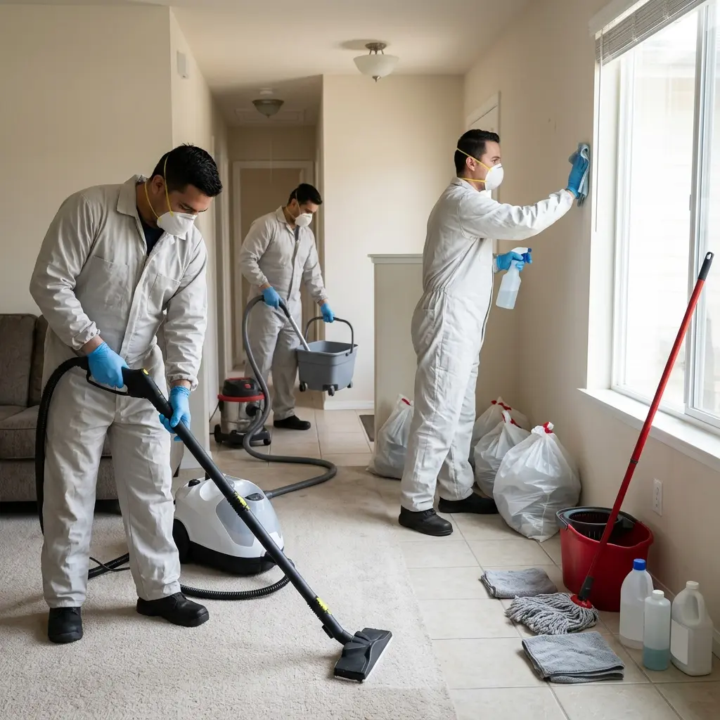 Un protocole de décontamination technique et rigoureux