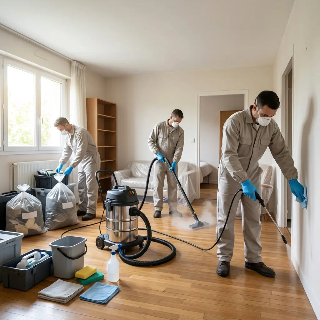Une expertise technique pour une décontamination totale