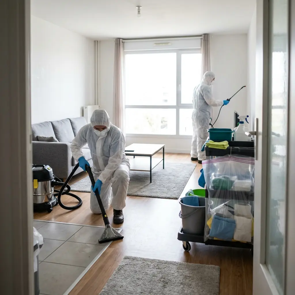Nettoyage après crime Romainville (93230)
