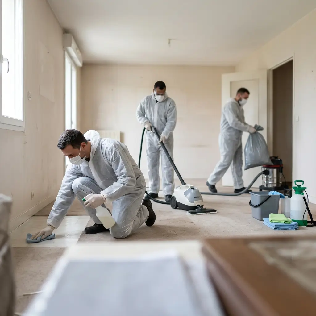 Approche structurée pour le nettoyage après crime à Tremblay-en-France
