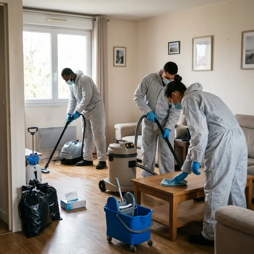 Nettoyage après crime Tremblay-en-France (93290)