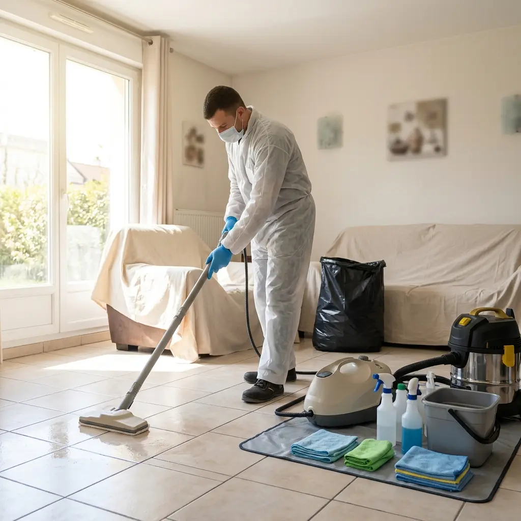 Nettoyage après crime Coubron (93470)