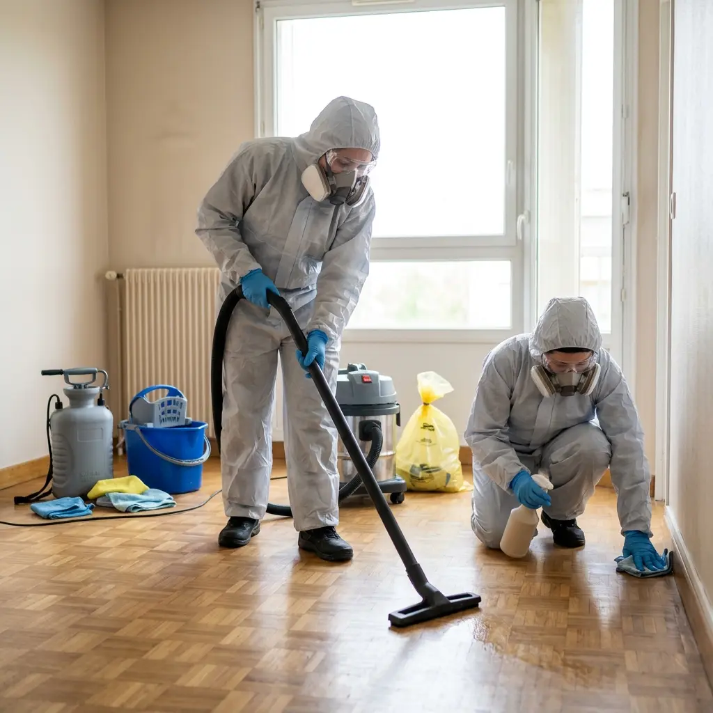 Un protocole de décontamination rigoureux et efficace