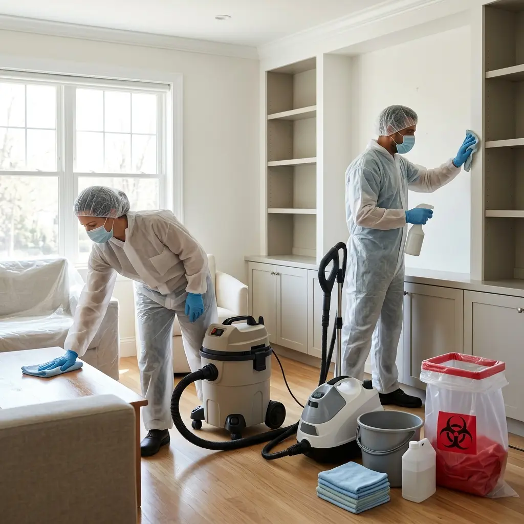 Un protocole de décontamination technique rigoureux