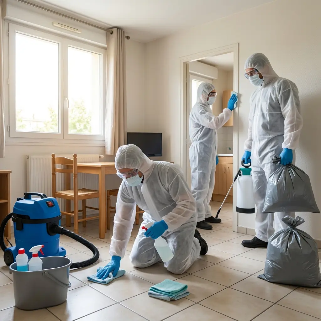 Nettoyage après crime Sarcelles (95200)