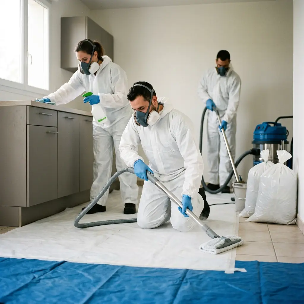 Expertise et protocoles de décontamination