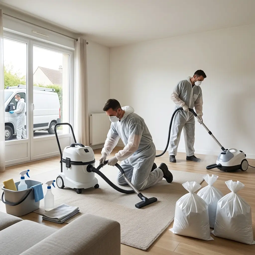 Guidelines pour prévenir la contamination à Méry-sur-Oise après un crime