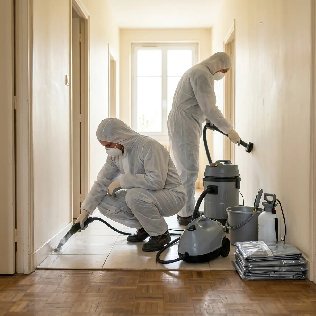Un protocole de décontamination rigoureux et sécurisé