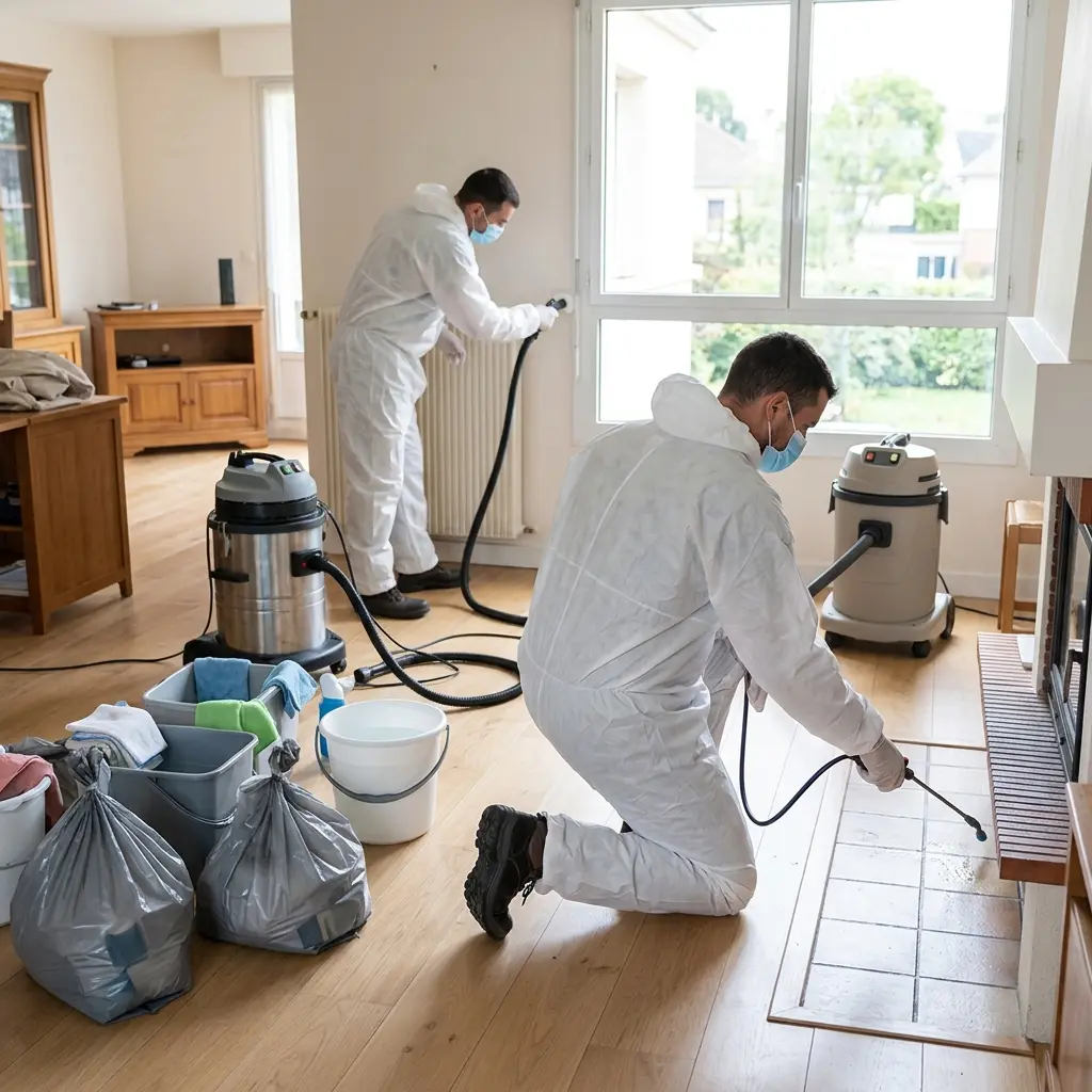 Confiez votre espace à nos experts pour un nettoyage après crime sûr et complet à Eaubonne