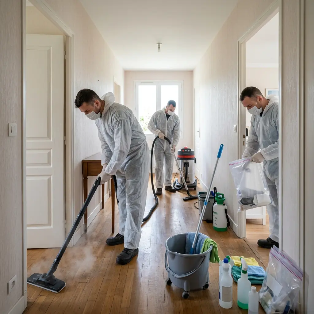Une expertise technique pour une décontamination totale