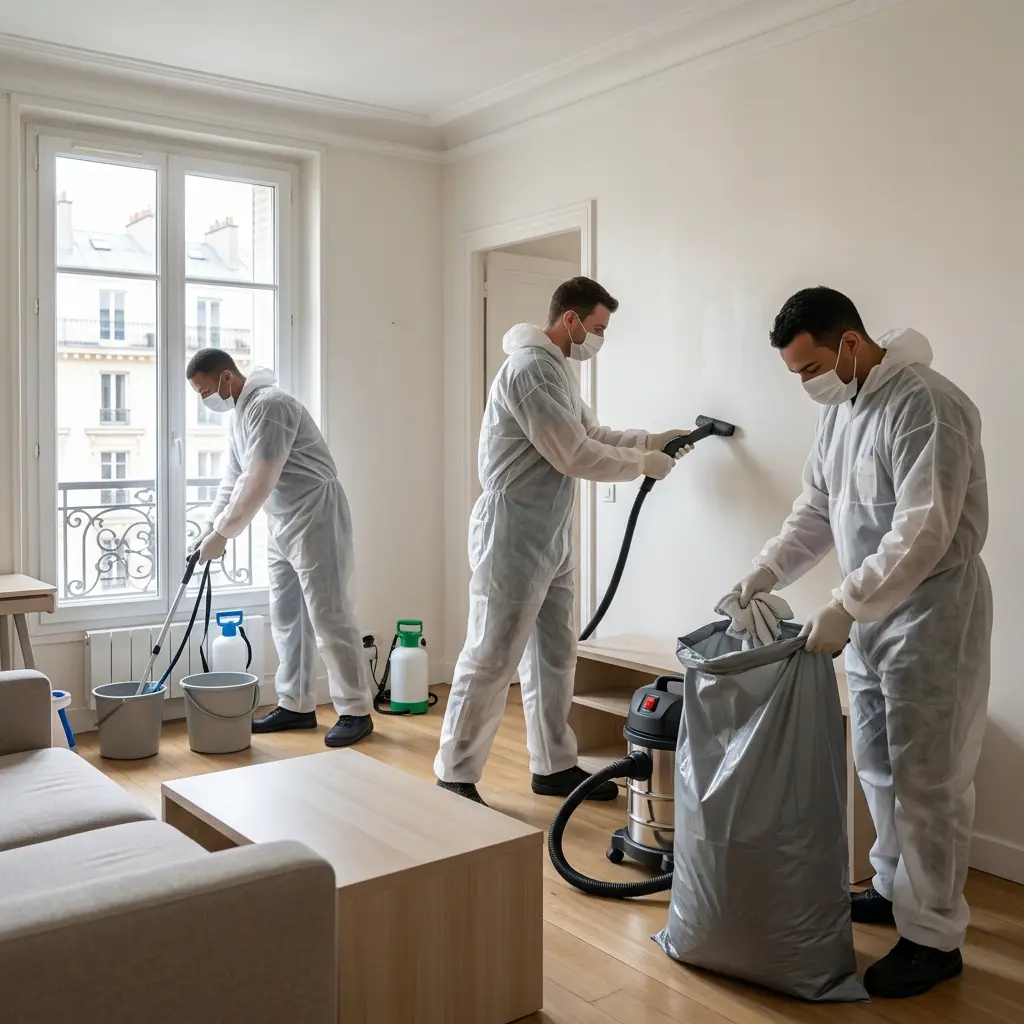 Notre méthode de nettoyage après décès à Paris 10, optimisée et conforme aux exigences sanitaires