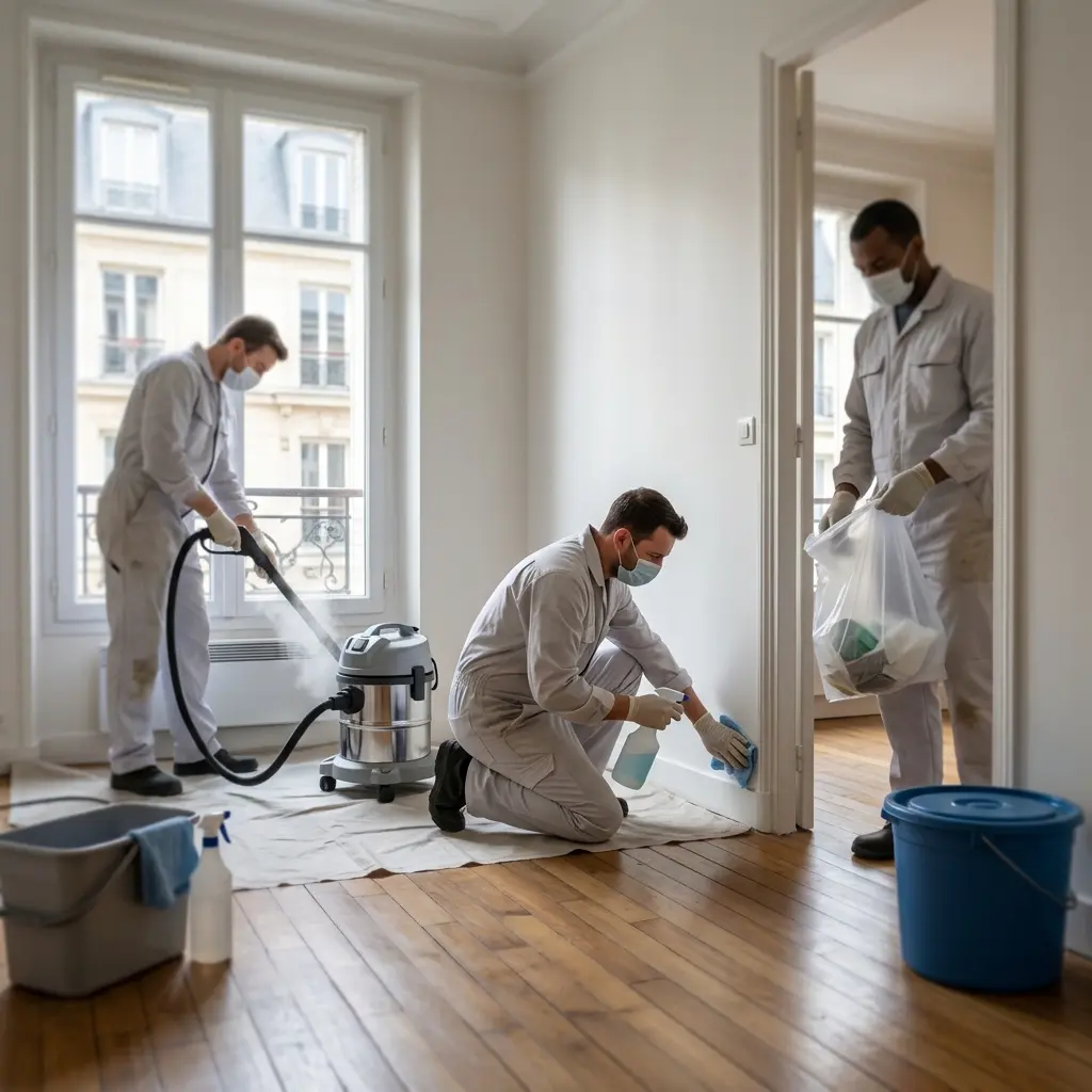 Comment se déroule l'intervention à Paris 15e ?