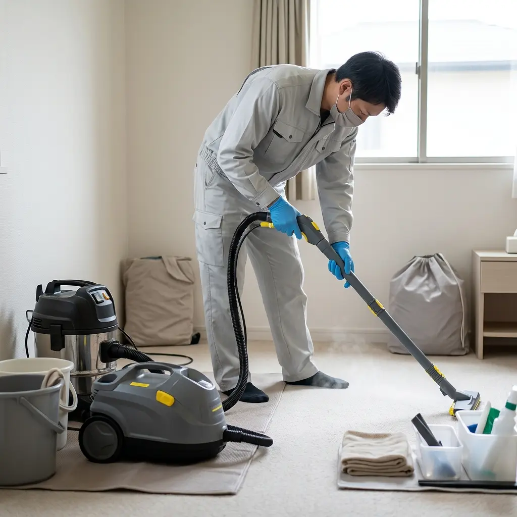 Une action technique de désinfection profonde