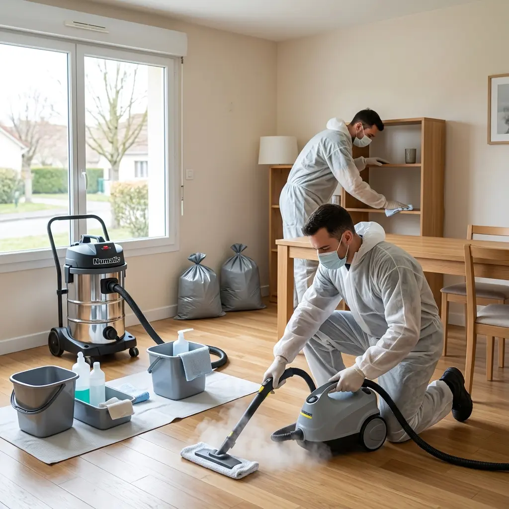 Une désinfection complète et un traitement technique