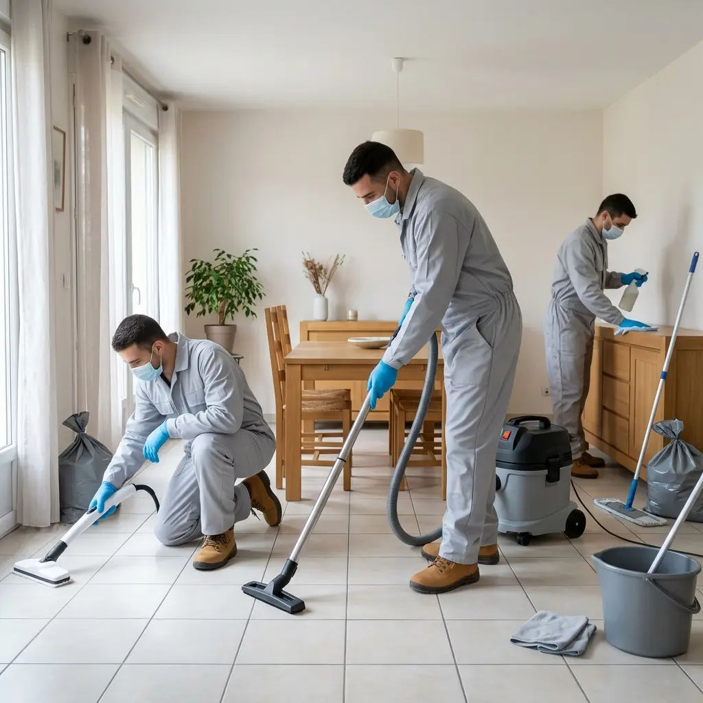 Une intervention professionnelle et discrète