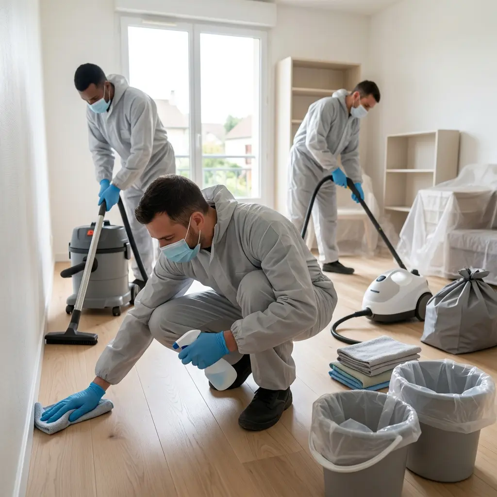 Une méthodologie rigoureuse de décontamination technique