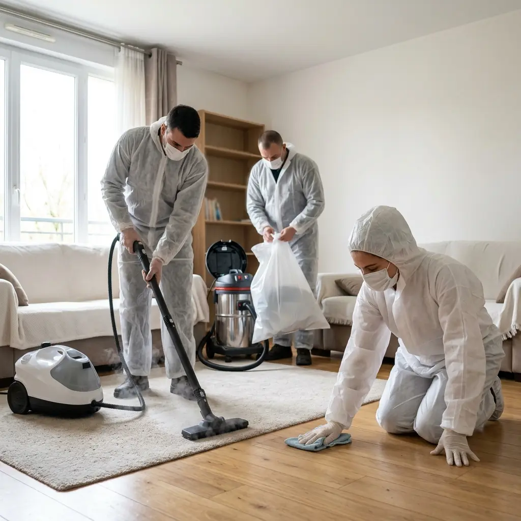 Une expertise technique pour l'assainissement des lieux