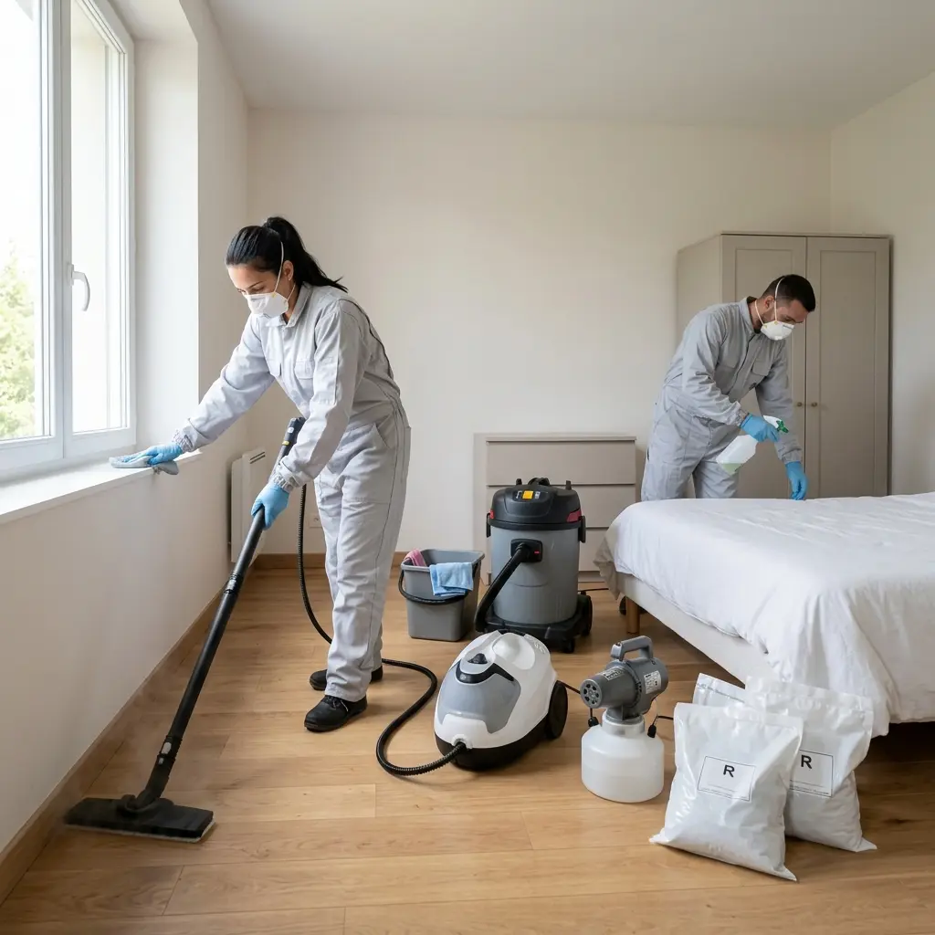 Une technique de désinfection rigoureuse et sécurisée