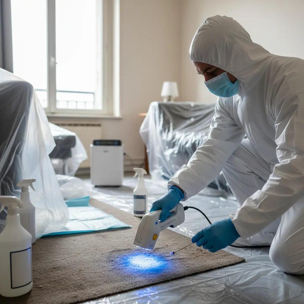 Une expertise technique pour assainir les lieux