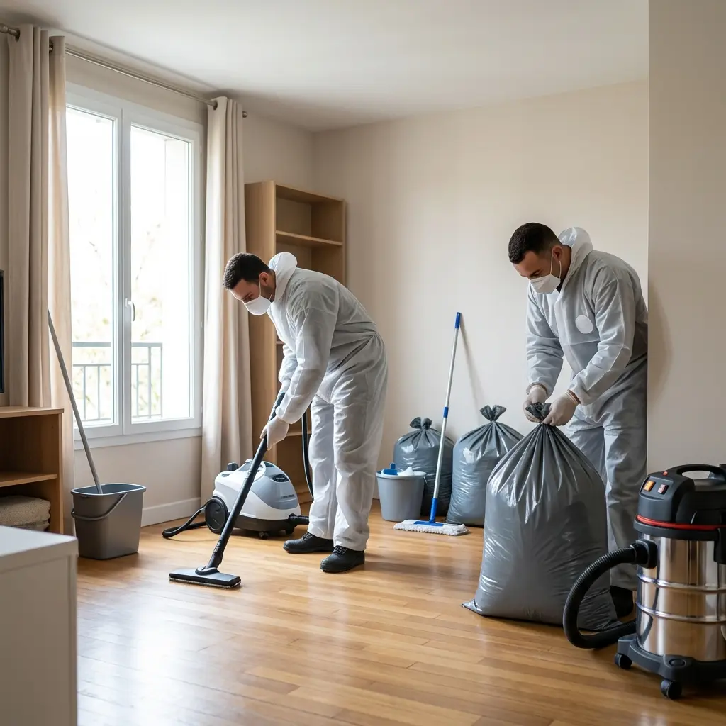 Prêt à rétablir la sérénité dans votre espace après un décès
