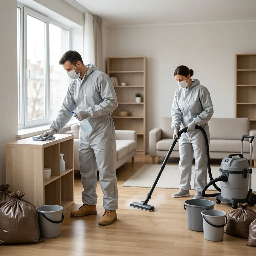 Une désinfection technique et profonde du domicile