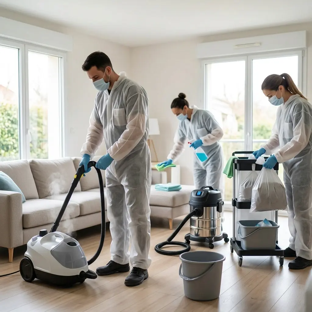 Une expertise technique pour une décontamination totale