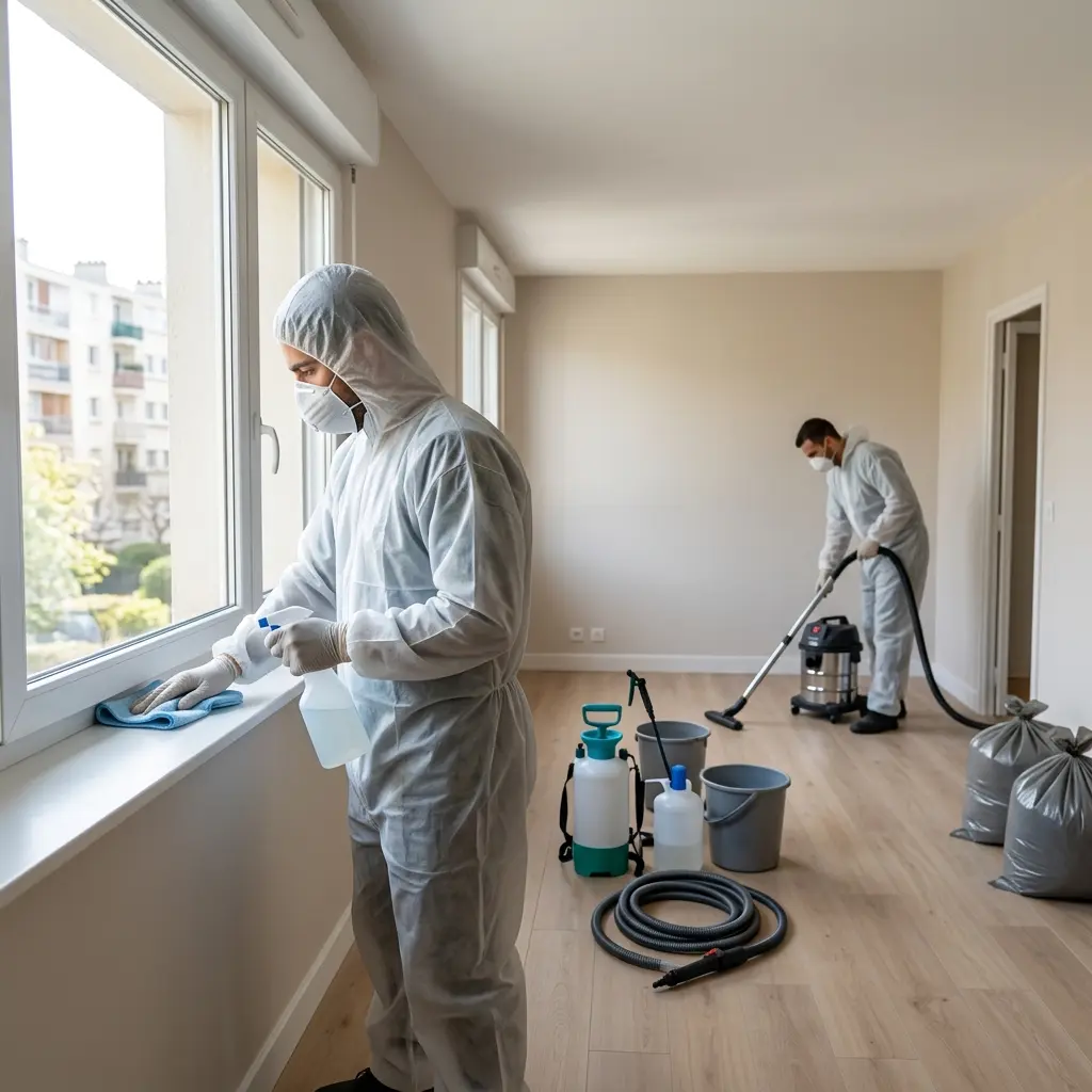 Notre protocole de décontamination professionnelle