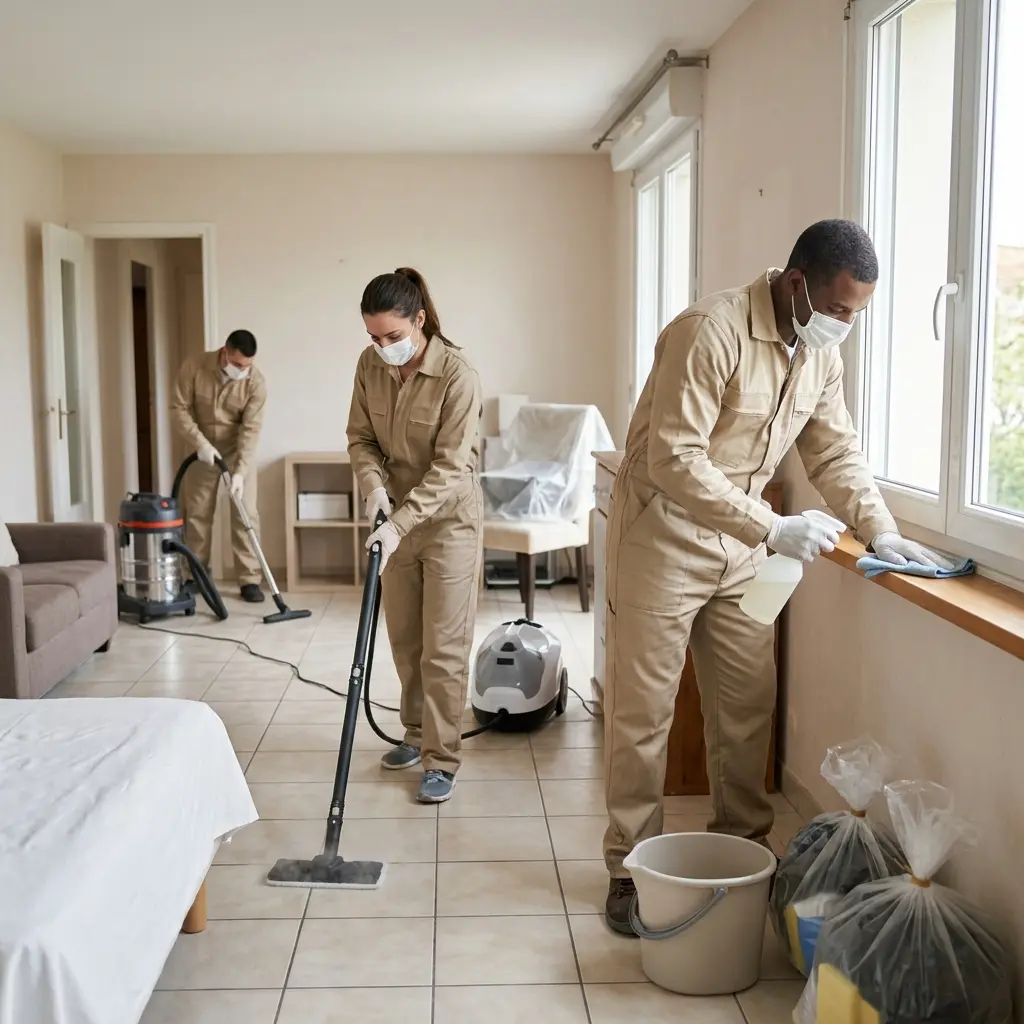 Réassurance et confiance : votre espace de vie restauré et protégé après un décès à Persan