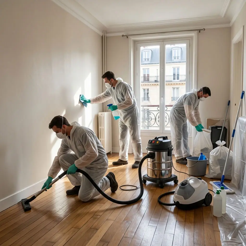 Étapes clés de notre intervention après sinistre à Paris