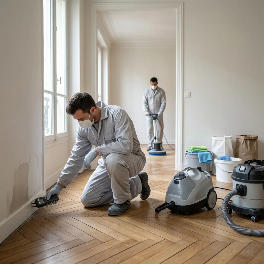 Notre approche technique pour le nettoyage après sinistre