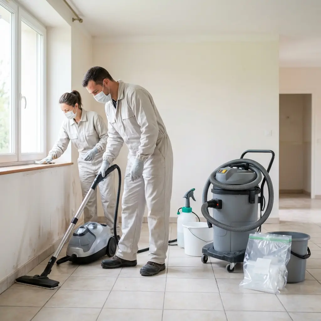 Une technique de décontamination rigoureuse et efficace