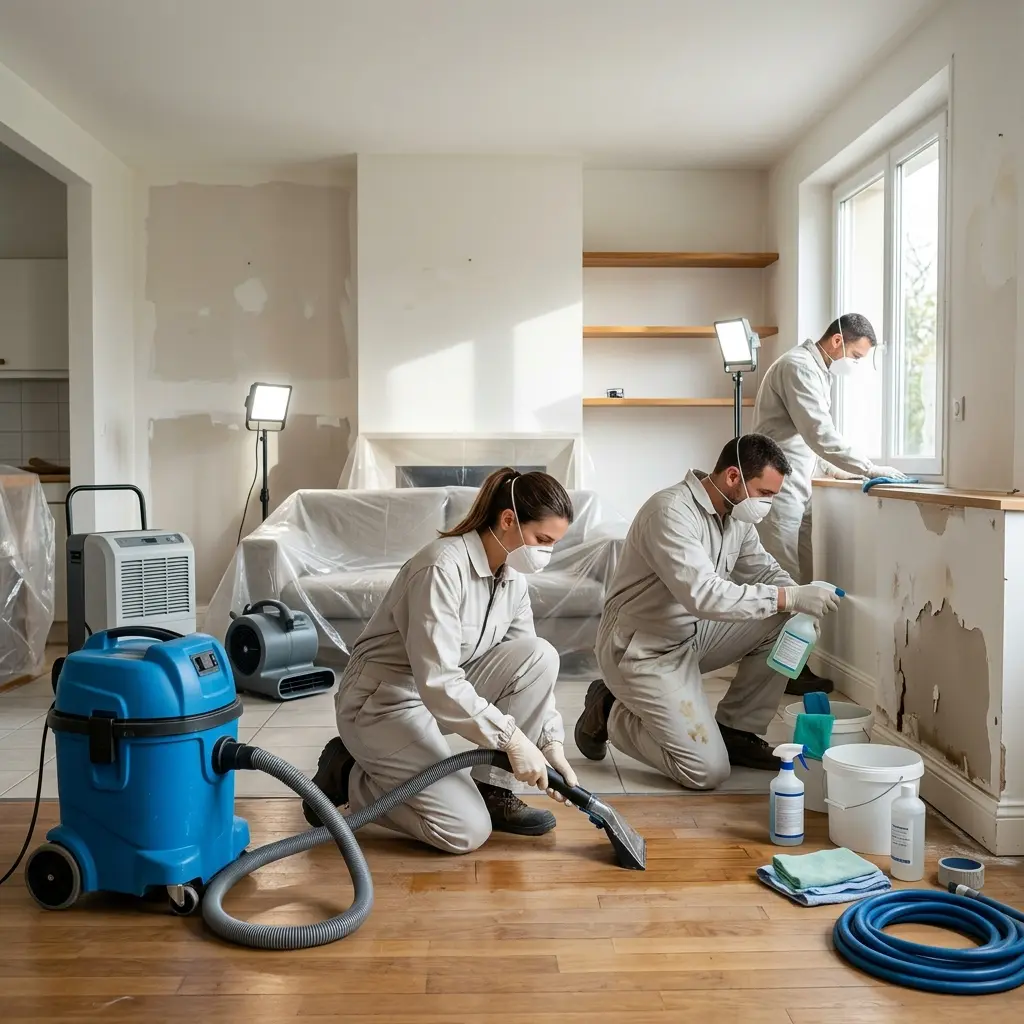 Une expertise technique sur place