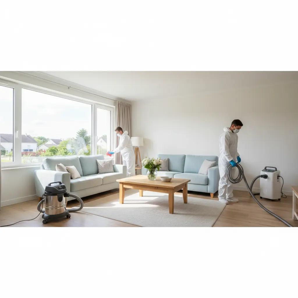 Garantie de satisfaction pour le nettoyage après sinistre