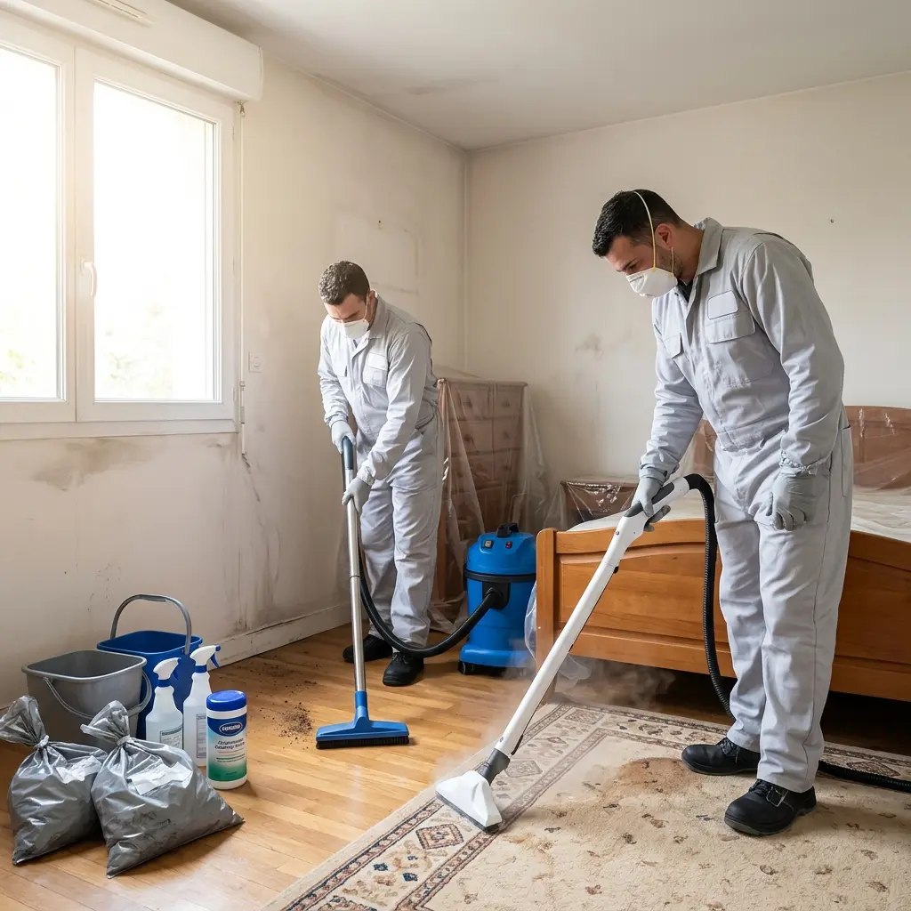 Un protocole de décontamination rigoureux et efficace