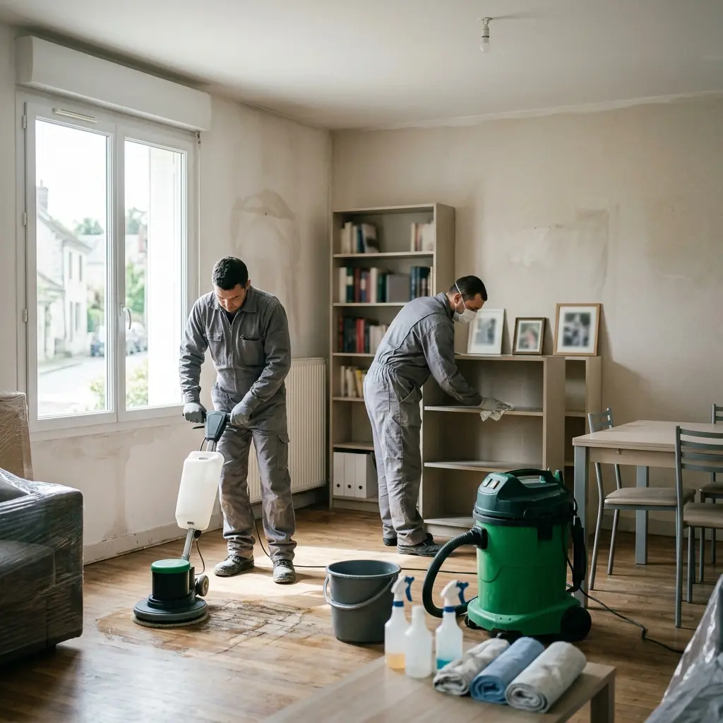 Nettoyage après sinistre Auvers-sur-Oise (95430)